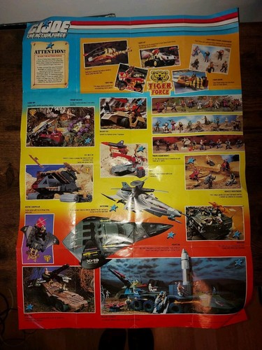Hasbro GI Joe The Action Force Rolling Thunder 1988 - Boxed - near complete - Picture 16 of 19