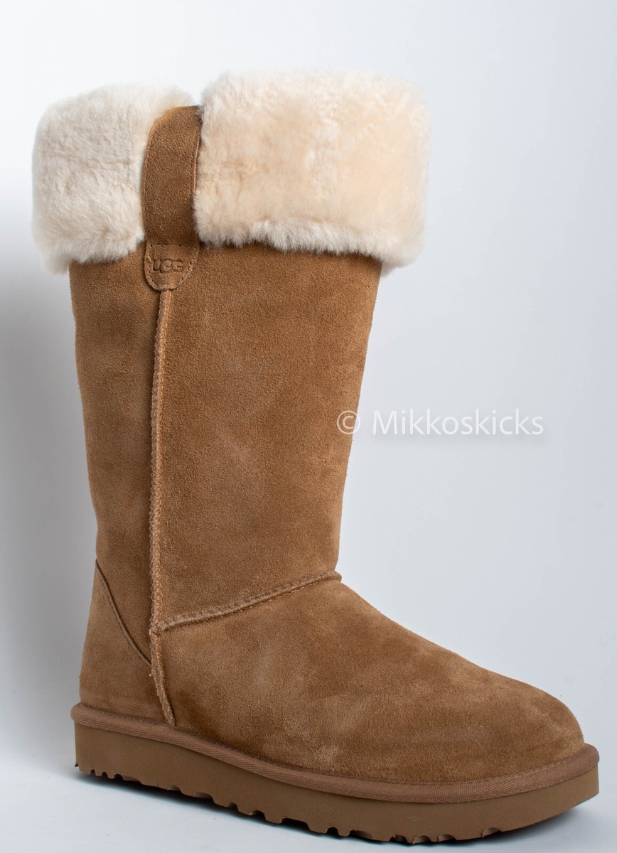 US Size 11 UGG Women's Suhenny Tall Boot Suede Suede