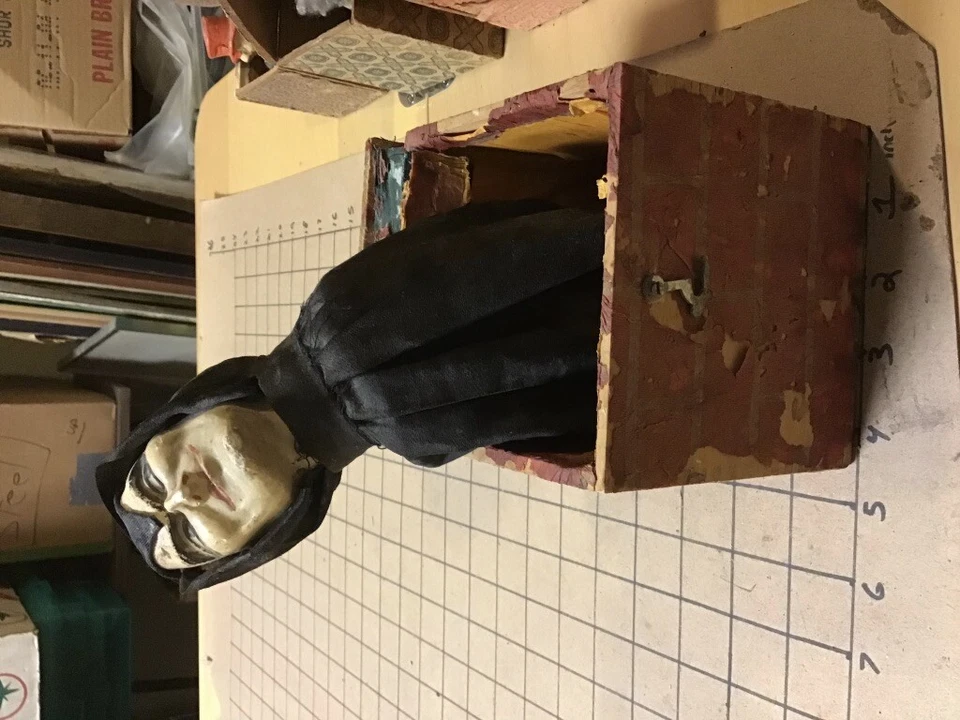 Original Litho Jack in the Box Toy Unusual - Devil Man -  - Image 4 of 4