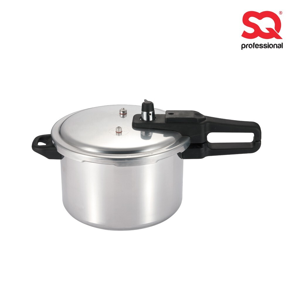 SQ Professional Aluminium Pressure Cooker 9L With 2 Silicone Seal Gasket -5258