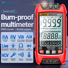 Digital Multimeter Voltmeter Resistance Capacitance Temp Transistor Tester Meter