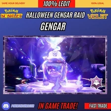 Gengar ⭐️Halloween Gengar Tera ⭐️ Pokémon Scarlet Violet