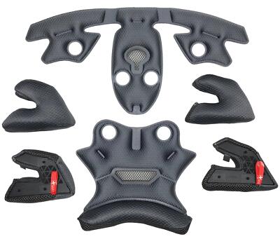 Leatt DBX/MTB 4.0 Gravity Helmet Inner Liner Kit Black