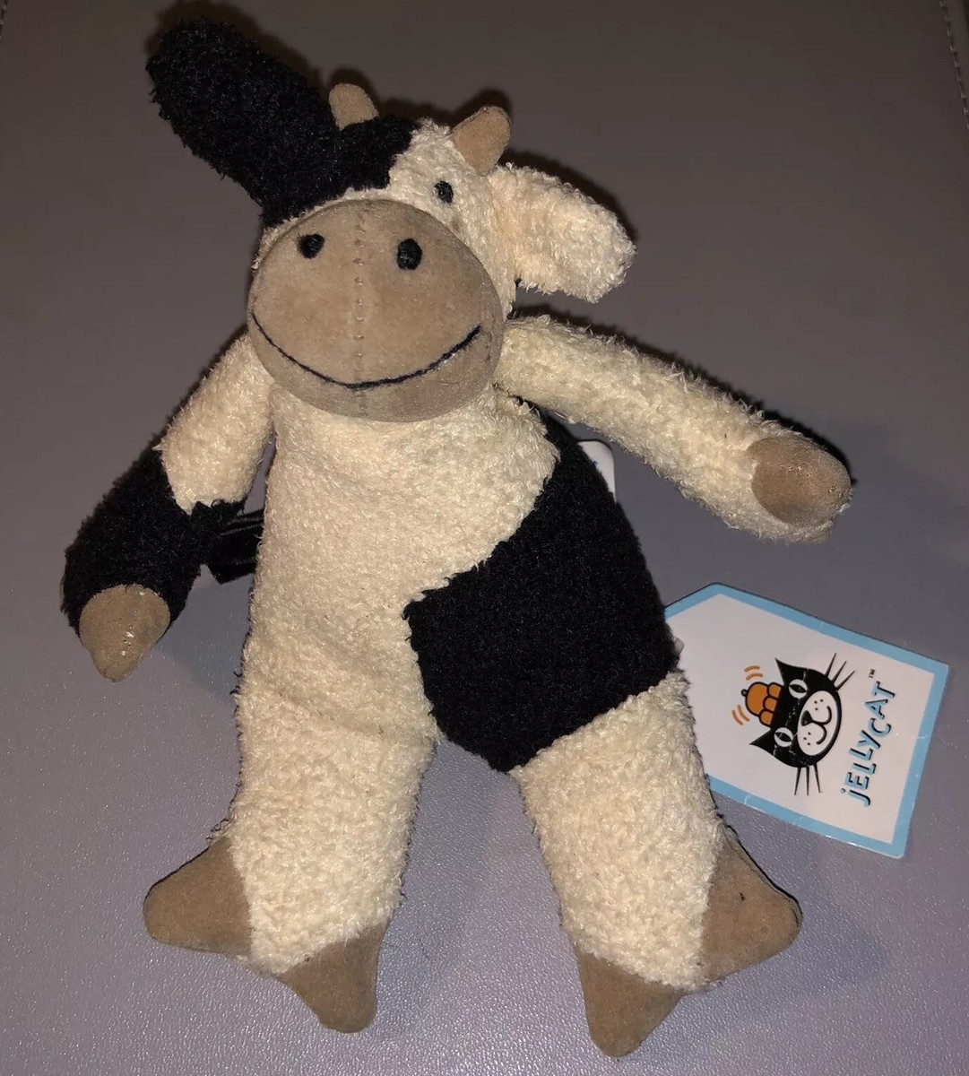 Jellycat “I am Baby Bunglie Cow” Rare Small Soft Toy J199 With