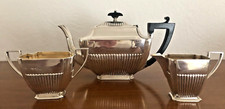 Tee  Service Set 925 er Silber England  3 teilig