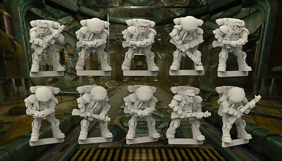 Rogue Trader Style 8Ball Jack x10 28mm Stargrave Starsaga Starfinder Planet28