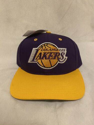 Vintage Original 1990s LOS ANGELES LAKERS NBA Kobe SNAPBACK Cap 