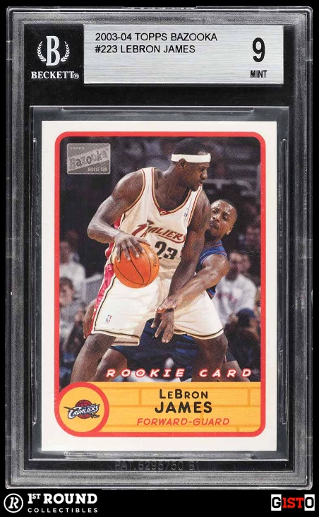2003-04 Bazooka - LeBron James #223 for sale | eBay