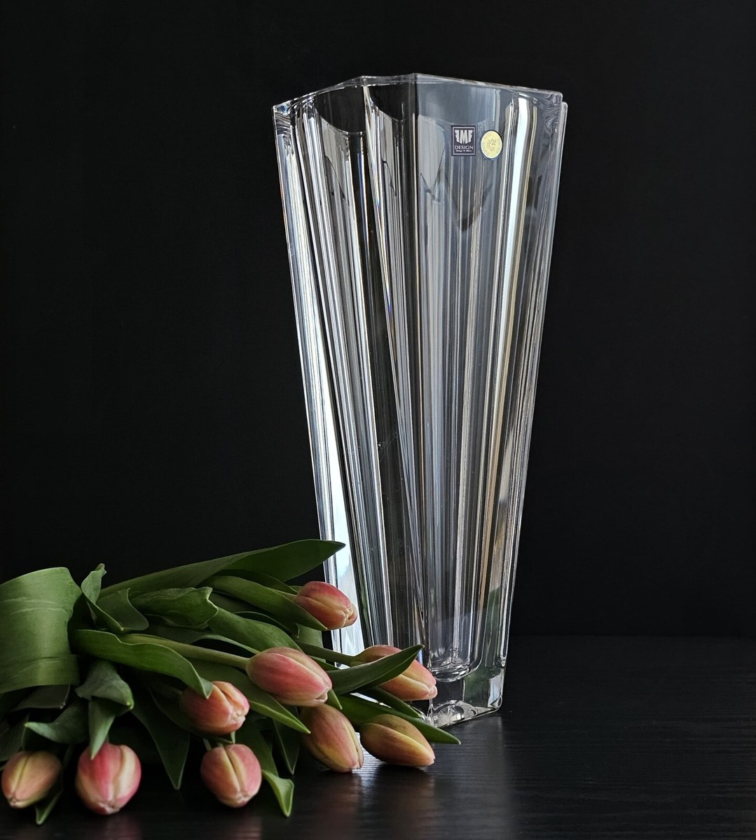 Bohemia Crystal Clear Vase 