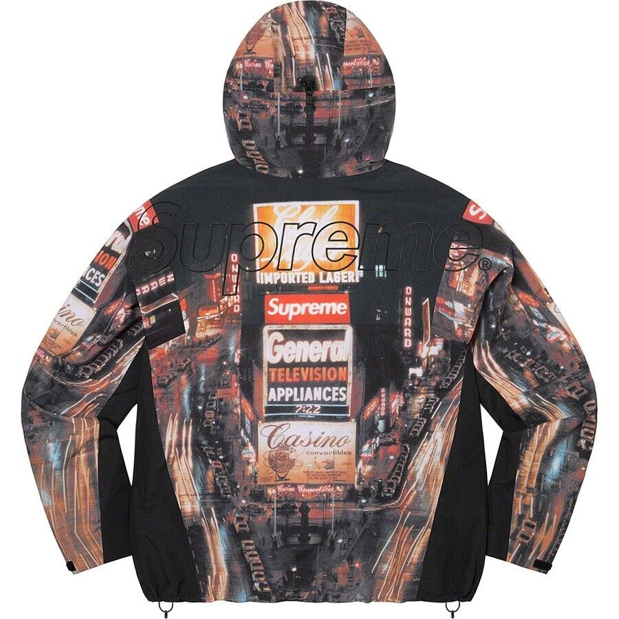 Supreme The North Face Taped Seam Shell Jacket Times Square XL