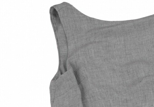robe de chambre COMME des GARCONS Gather Rayon Dress Size S-M(K-130957) 2505TY - Picture 3 of 10