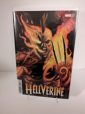 Hellverine #1 Cassara Daken Spoiler Variant Marvel 2024 
