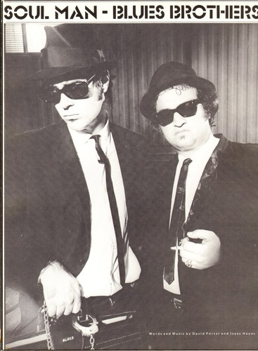 Soul Man 1967/1978 BLUES BROTHERS Belushi and Aykroyd Movie Sheet Music!