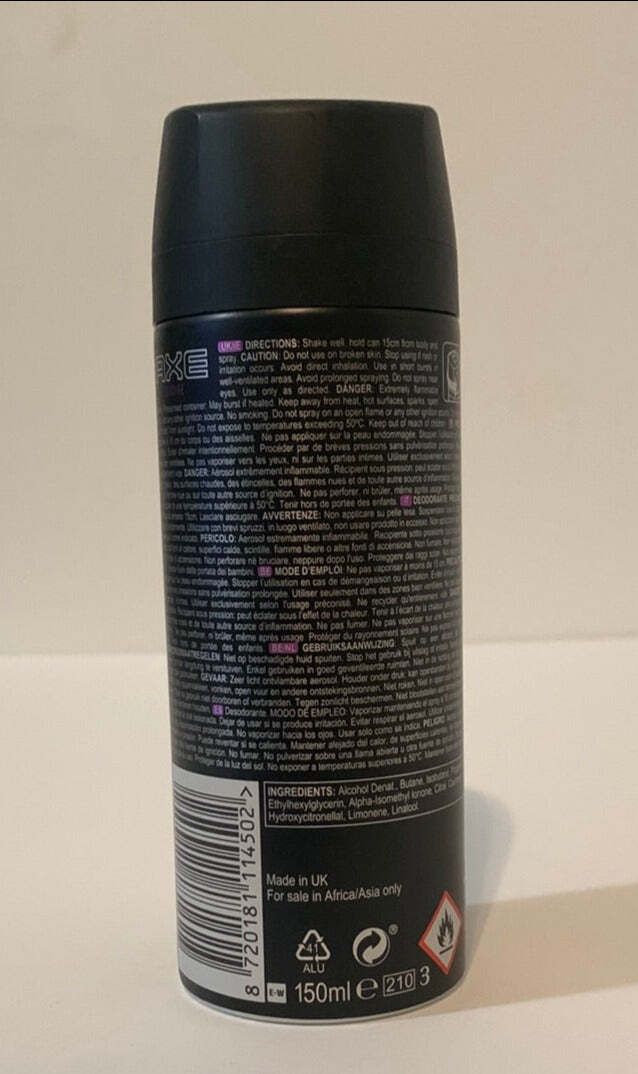 MENS BODY SPRAY eBay