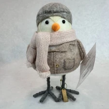 Target Featherly Friends Birds MEPAK Christmas Holiday Decor Hat Scarf NEW TAGS