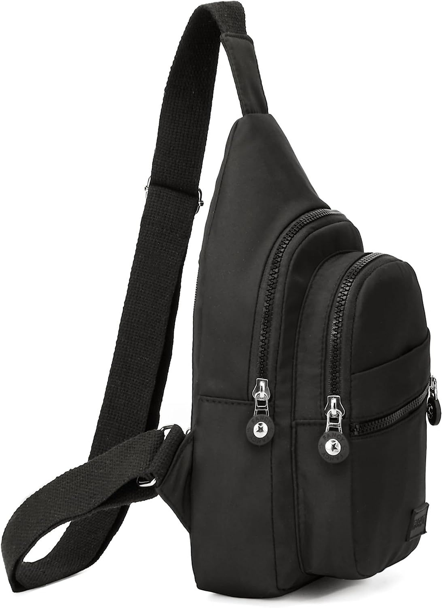 Crossbody Sling Backpack Bag, Small Chest Bag Daypack One Size