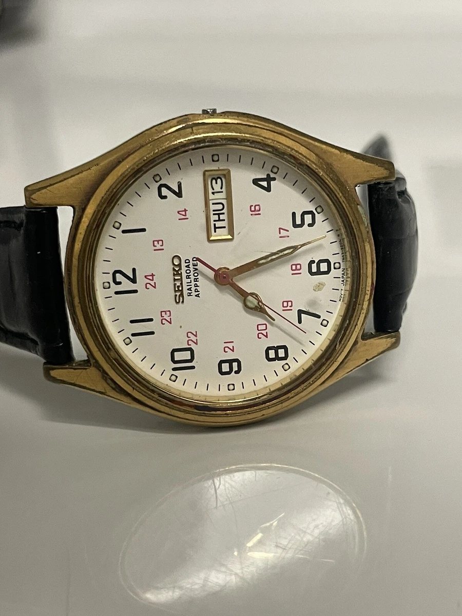 Seiko railroad best sale