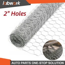 Labwork High Quality 2" Holes Galvanized Poultry Net Metal Fencing Chicken Wire