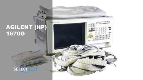 AGILENT (HP) 1670G LOGIKANALYSATOR 136 CH. 500 GANG ZEITSTEUERUNG (REF: 407J)