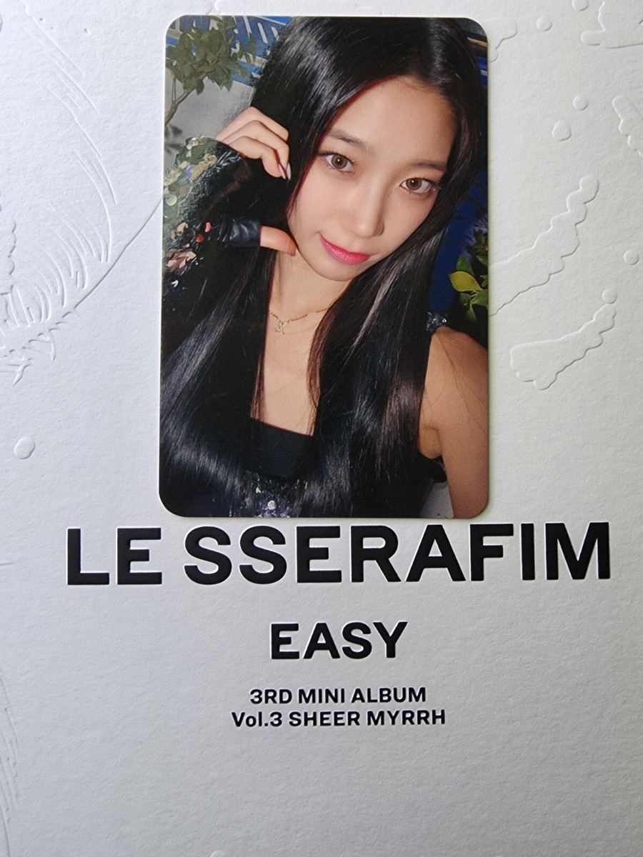 LE SSERAFIM ルセラフィム　hello82 US カズハ LE SSERAFIM Easy Kazuha 카즈하 Hello82 Exclusive Photocard | eBay