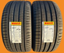 Set Of Two Brand New 27535r21 Pirelli P Zero Pz4 T1 Tesla Pncs Elect Tires