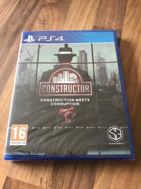 Jeu Constructor Pour PlayStation 4 (PS4) - Neuf Sous Blister - Version Region Free - Sortie 2017