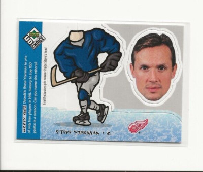 1998-99 Upper Deck UD Choice Mini Bobbing Steve Yzerman