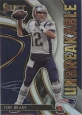 2020 Panini Select - Unbreakable Tom Brady #U6 Silver Prizm