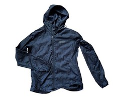 Marmot Full Zip Hooded Windbreaker Jacket Womens Campinggear Outdoorgear Black