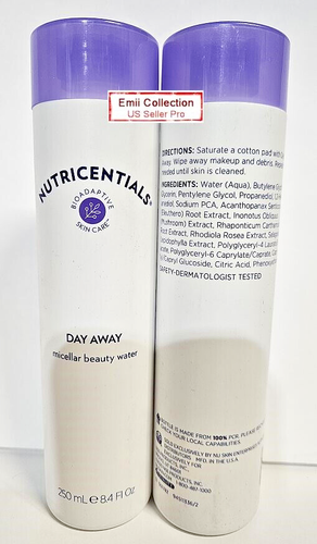 Nu Skin Nutricentials Bioadaptive Day Away Beauty Water 8.4fl oz (2 Bottles) - 第 2/2 張圖片