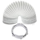 WHITE KNIGHT CROSSLEE Tumble Dryer Vent Hose Condenser Adaptor Kit CL427 2m