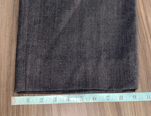 Pantalones Ermenegildo Zegna 100% Lana Lana Hombres 38" Frente Plano Carbón Italia - Imagen 10 de 14