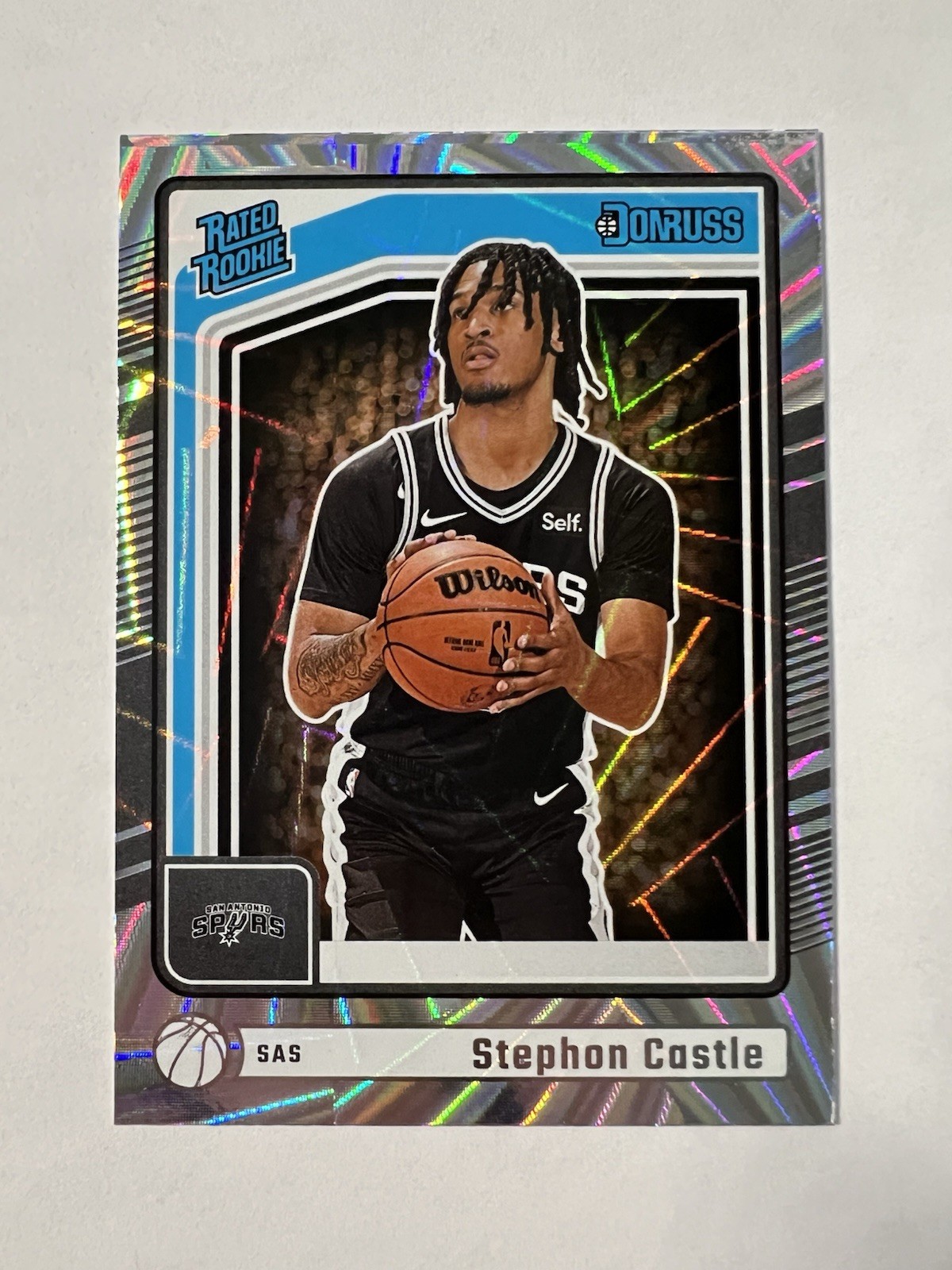 🔥 2024-25 Panini Donruss STEPHON CASTLE Wedges Rated Rookie RC #244