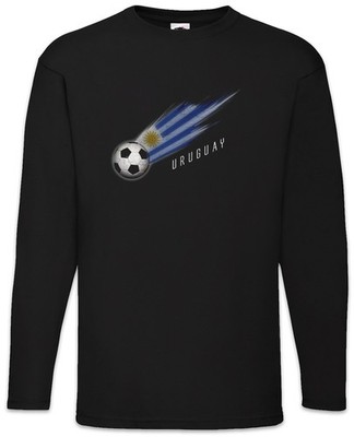 Uruguay Football Comet I Langarm T-Shirt Uruguayisch Uruguayische Uruguayan