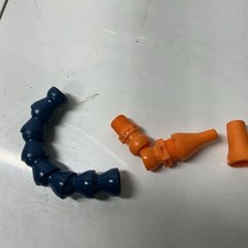 Loc-Line Flexible Coolant Hose Blue Modular Line w Orange Nozzles Fittings Y-120