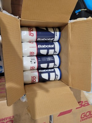 Babolat Gold All Court Tennis Balls - Pressured Six Cans- Brand New