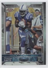 2015 Topps Chrome Refractor Vontae Davis #66 fm0