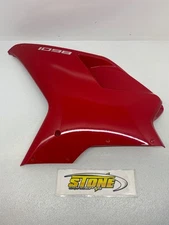 Ducati 848 1098 1198 EVO RED LEFT Mid Fairing Cowling 48032273A