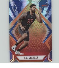 2020 Panini Phoenix #166 A.J. Epenesa Fire Burst