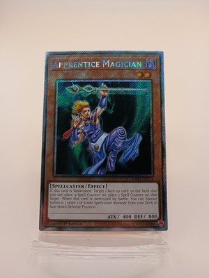 Apprentice Magician Yugioh RA03-EN124 Platinum Secret Rare PSR NM