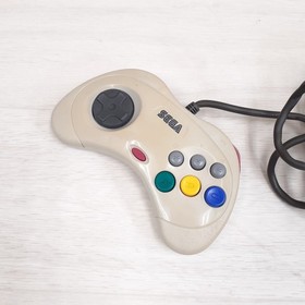 Sega Saturn Console Bundle with 6 Games & 1 Controller Japanese White System