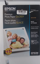Epson Premium Photo Paper Glossy Borderless 5" x 7" 20 sheets