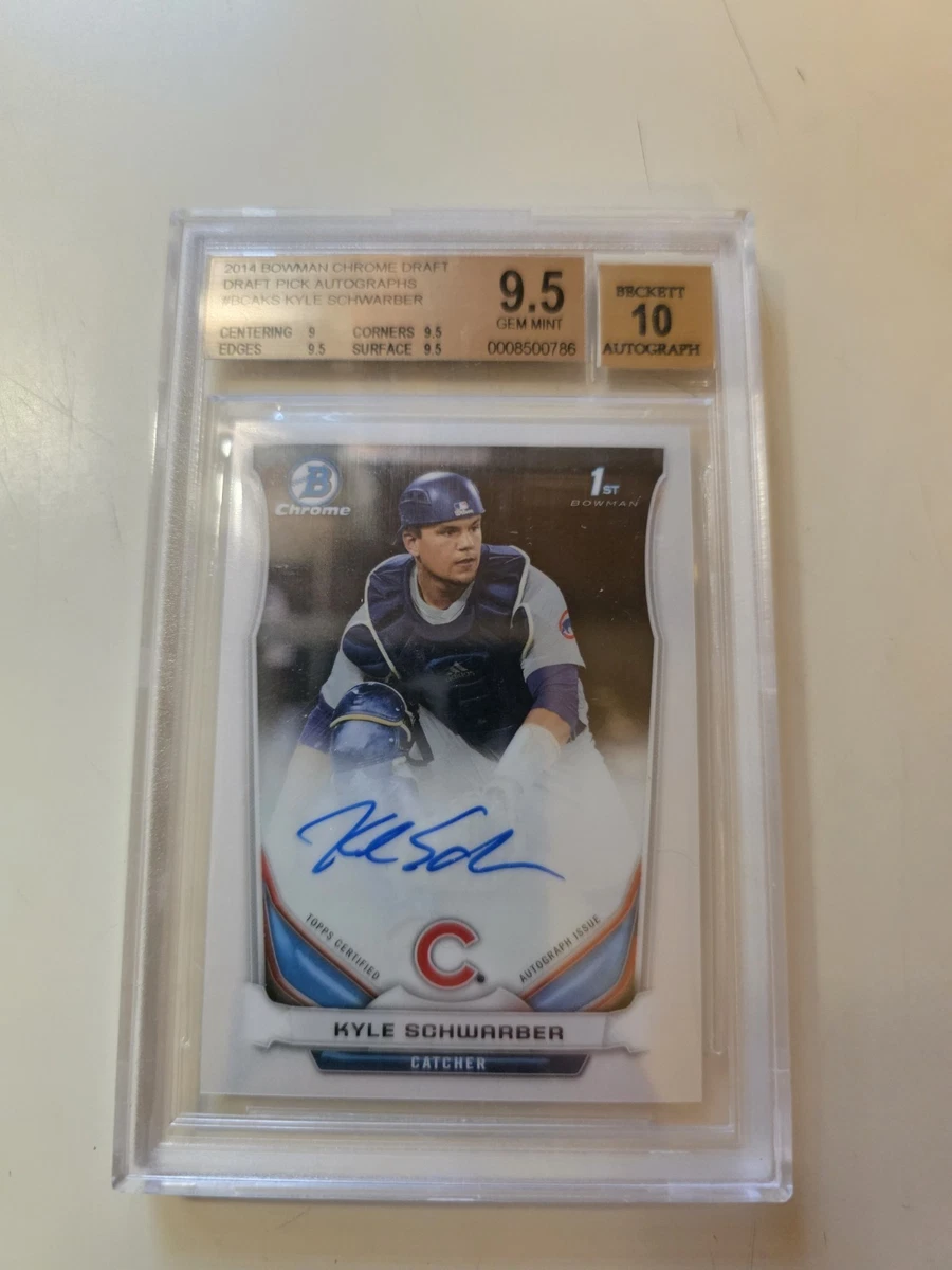 Kyle Schwarber Grade 9.5 Baseball Sports Trading Cards