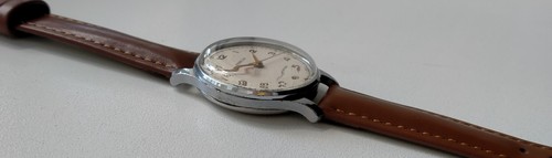 Reloj mecánico soviético original vintage Pobeda 2608 modelo CHN-38K 1 MCHZ 1954 - Imagen 5 de 11