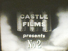Castle Films Famous Fights No. 2 8mm Boxing Sports Film Reel Black  White NR