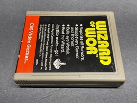 Atari 2600 Wizard Of Wor  Game and Manual  Tested