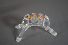 Swarovski Baby Lovebirds on Branch #199123 Cr...