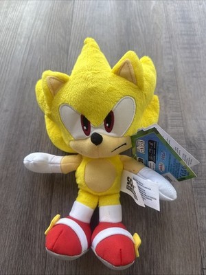 Sonic The Hedgehog 35th Anniversary 9” Wave14 SUPER SONIC Plush by