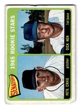 1965 Topps #466 Senators Rookie Stars (Craig / Nen)