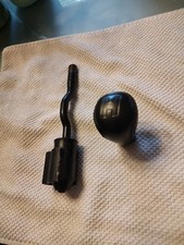 1993-2002 Camaro Ss Firebird Ws6 Leather Slp Hurst Shift Knob With Handle Oem